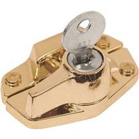 Defender Security Sash Lock, Zinc and Brass, Model U 9927