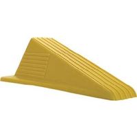 Shepherd Hardware Rubber Wedge Door Stop, Yellow (Model 3763)