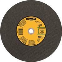 DEWALT DWA8034 Cutting Wheel, 14 in Dia, 1/8 in Thick, 1 in Arbor, Coarse, Silicone Carbide