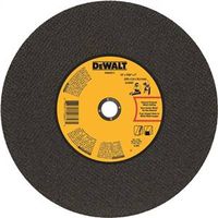 DEWALT DWA8011 Cutting Wheel, 14 in Dia, 7/64 in Thick, 1 in Arbor, Aluminum Oxide Abrasive