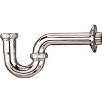 1-1/4" Chrome Lavatory P-Trap