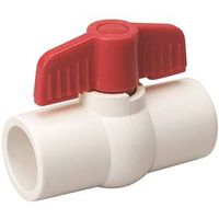 B&K ProLine 6700CTS Series 107-124HN Ball Valve, 3/4" Slip x Slip, 100 PSI, CPVC Body