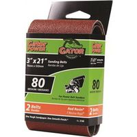 3" x 21" 80 Grit Aluminum Oxide Belt