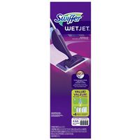 Swiffer WetJet 92811 Sweeper Starter Kit, Synthetic Mop Head