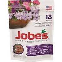 Jobes 06105 Fertilizer Spike Pouch, Brown, Slight Ammonia Pouch Fertilizer Spike Clip Pot