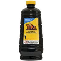 Tiki Citronella Torch Fuel, Lemongrass, 64 oz Bottle