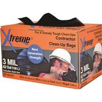 Xtreme INV-50-20CB-I Contractor Clean-Up Bag, 42 gal Capacity