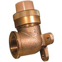 B&K Drop Ear Elbow, 1/2 in, FIP x Solvent, 90° Angle, Brass/CPVC (440-030NL)