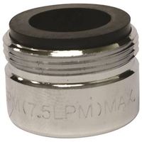 Plumb Pak PP800-10 Faucet Aerator, Chrome Plated, 13/16-27 Male, 1.878 in W x 3.75 in H