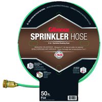 Gilmour Mfg Garden Sprinkler Hose, 50 ft L, Vinyl Hose Sprinkler/Soaker 50F