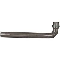 Plumb Pak PP16CP Waste Drain Tube, 1-1/2 in, Slip-Joint, 22 ga Thick Material, Brass, Chrome-Plated