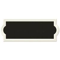 Hy-Ko Rectangular Off-White Plastic Address Plaque (AK-461)