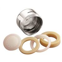 Plumb Pak PP800-1 Faucet Aerator, 15/16" MPT, Brass, Chrome Plated