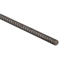 National Hardware Weldable Rebar, 1/2" Dia x 48" L, Plain Steel (N346-965)
