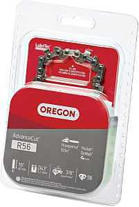Oregon Micro-Lite R56 Chainsaw Chain, 16 in L Bar, 0.043 Gauge, 3/8 in Pitch, 56-Link