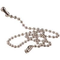 Plumb Pak PP820-20 Stopper Bead Chain, 15 In L, For Sink Stopper Chain-Coupling 15