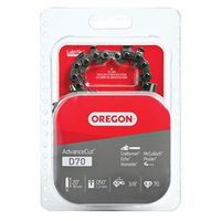 Oregon D70 Chainsaw Chain, 20 in L Bar, 0.05 Gauge, 3/8 in Pitch, 70-Link