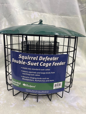 Squirrel-Proof Double Suet Feeder