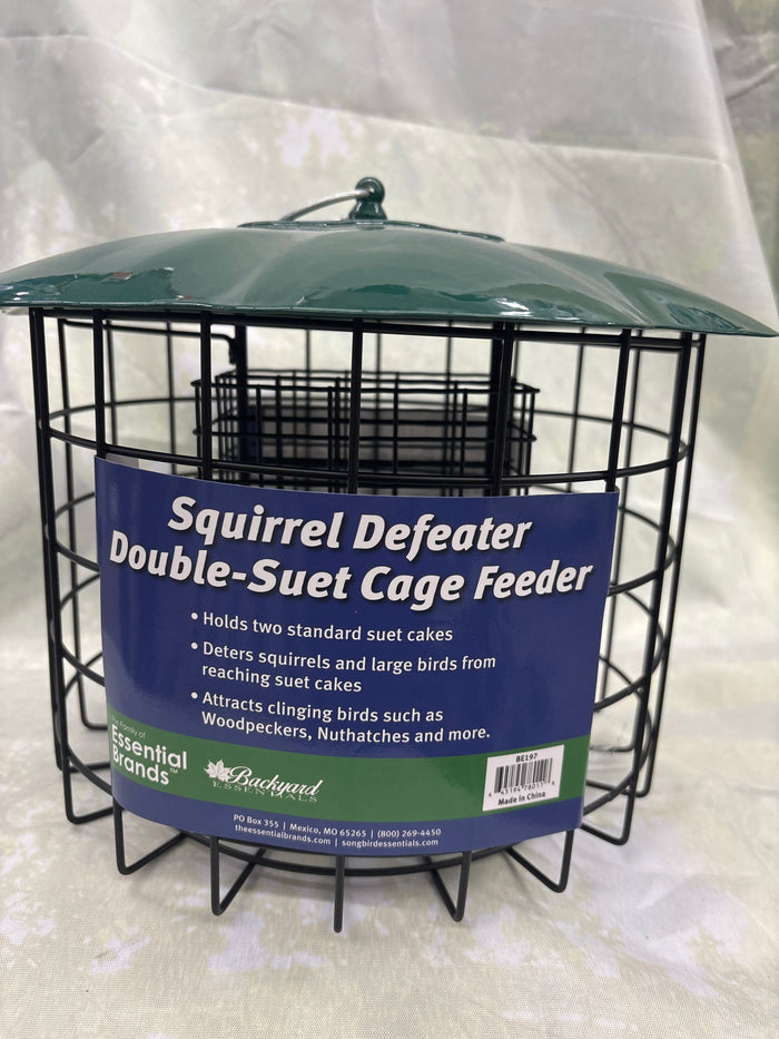 Squirrel-Proof Double Suet Feeder