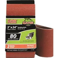 Gator 3" x 24" Sanding Belt, Aluminum Oxide, 80 Grit, Medium (3156)