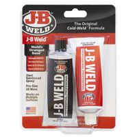 J-B Weld 8281 Epoxy Adhesive, Off-White Part A/White Part B, 10 oz Epoxy Reinforced Steel TW