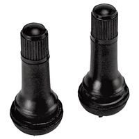 Genuine Victor 22-5-14130-VF Tire Valve Stem, Rubber, Black TR413 1-1/4IN
