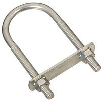 National Hardware N222-158 U-Bolt, 5/16 x 1-3/4 x 4-1/4, Steel, Zinc