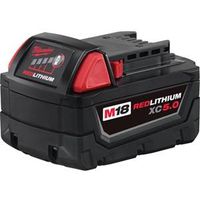 Milwaukee 48-11-1850 Rechargeable Lithium Battery Pack, 18V, 5.0Ah