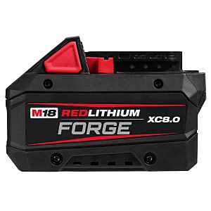 Milwaukee M18 REDLITHIUM FORGE XC 48-11-1881 Battery Pack, 18 V Battery, 8 Ah
