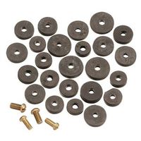 Plumb Pak PP805-20 Faucet Washer Assortment, Flat Rubber for Sink and Faucets