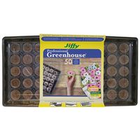 Greenhouse with Labels, 50 Count