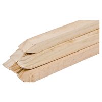 5 ft Hardwood Stakes for Lawn and Garden