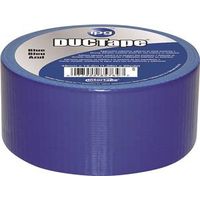 IPG 6720BLU Duct Tape, 20 yd L, 1.88 in W, Blue, Polyethylene-Coated Cloth Backing