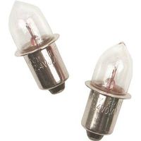 Dorcy 41-1660 Replacement Bulb, 2.4 V, 0.7 A, Bayonet Lamp Base, Krypton Lamp 2PK