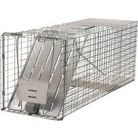Havahart 1079 Animal Trap, 32 in L x 10 in W x 12 in H, Spring-Loaded Door Pro Cage Trap