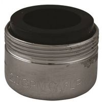 Plumb Pak PP800-2 Faucet Aerator, 15/16-27 x 55/64-27, Brass, Chrome Plated Faucet Aerator Dual Thre