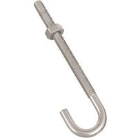 1/4x4 Zinc J Bolt