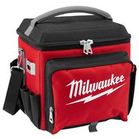 Milwaukee 48-22-8250 Jobsite Cooler, 8-Pocket, Fabric, Red, 13.77 in W, 11.1 in D, 14.96 in H