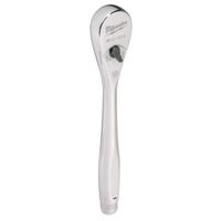Milwaukee 48-22-9014 Drive Ratchet, 1/4 in Drive, 6 in OAL, Chrome