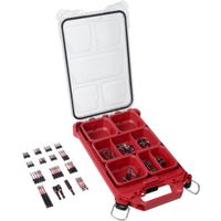 Milwaukee SHOCKWAVE PACKOUT Impact Driver Bit Set, 100-Piece