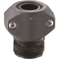 Gilmour Hose Coupling, 5/8 x 3/4 in, Male, Polymer