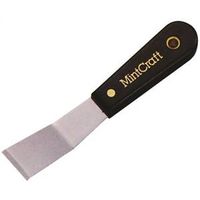ProSource 01023 Putty Knife with Rivet, 1-1/4 in W HCS Blade, Bent Standard
