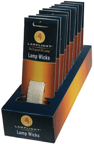 Lamplight 99963 Lamp Wick, Flat, Cotton, For: Oil Lamps