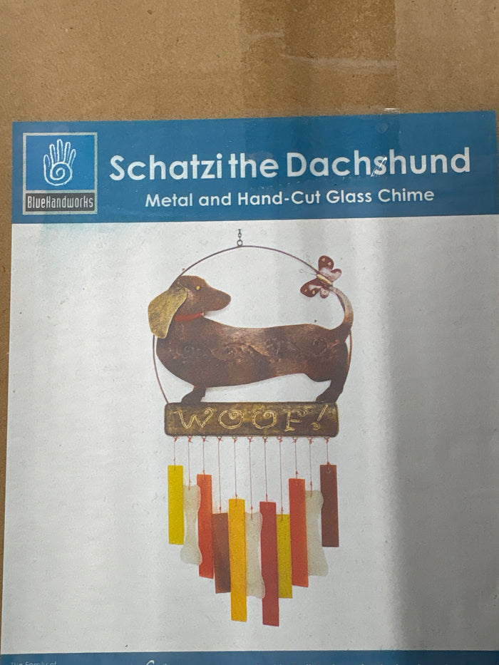 Dachsie Woof Bird Chime