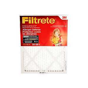 Filtrete 9803-4 Air Filter, 20" L x 25" W, MERV 11, 1000 MPR