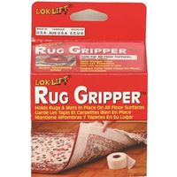 Optimum 2525AB Rug Gripper, 25 ft L, 2-1/2 in W, White Rug Tape, 1.96"x16.4' Ind