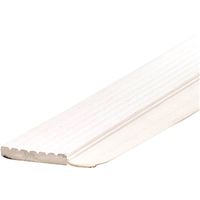 M-D Garage Door Seal, 9 ft, Vinyl, White, Model 87700