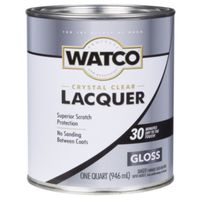 WATCO 63041 Lacquer Gloss Clear Liquid 1 Qt Can