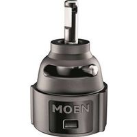 Moen 1255 Replacement Faucet Cartridge, For: Single Handle Kitchen and Bath Faucets, Includes: Plastic Retaining Nut