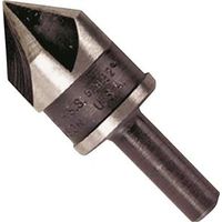 Irwin 12413 3/4 in Dia Countersink Drill Bit, 5-Flute, 1/4 in Dia Round Shank, 1-13/16 in OAL